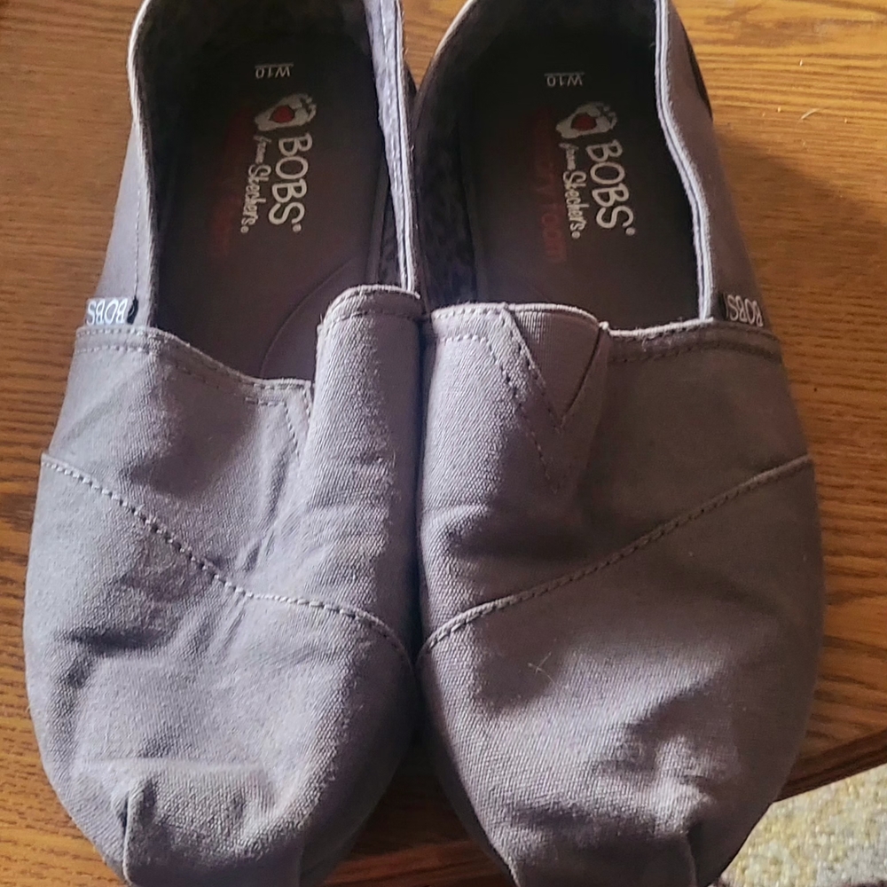 BOBS from Skechers Gray Slip-On Sandals